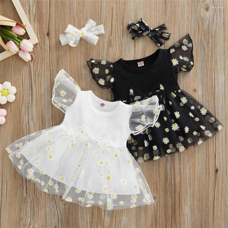 Girl Dresses 2023 Baby Girls Summer Princess Dress Toddler Short Sleeve High Wasit Patchwork Sunflower Print Mesh A-Line And Headband, Black
Girl Dresses 2023 Baby Girls Summer Princess Dress Toddler Short Sleeve High Wasit Patchwork Sunflower Print Mesh A-Line And Headband, Black