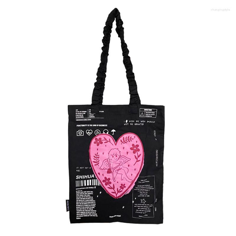 Evening Bags Summer Original Design Love Printed Shoulder Bag Women's Casual Large-capacity Shopping Reusable Canvas Luxury Handbag, Black
Evening Bags Summer Original Design Love Printed Shoulder Bag Women's Casual Large-capacity Shopping Reusable Canvas Luxury Handbag, Black