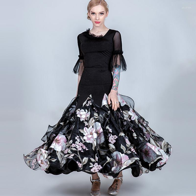 Stage Wear Professional Ballroom Dance Competition Dress Women Waltz Tango Dancing Long Sleeves Big Swing Skirt, Only tops
Stage Wear Professional Ballroom Dance Competition Dress Women Waltz Tango Dancing Long Sleeves Big Swing Skirt, Only tops