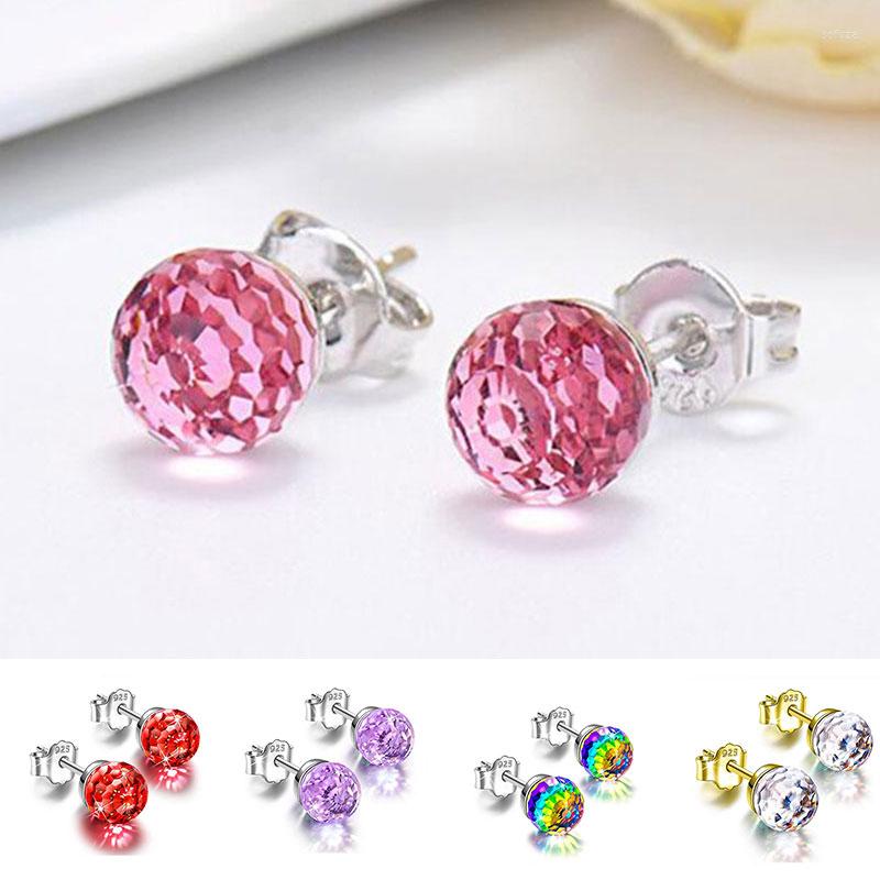 Stud Earrings Colorful Rhinestone Ball Ear Jewelry 6/8mm Women Girls Simple Multicolor Crystal Charming Bright
Stud Earrings Colorful Rhinestone Ball Ear Jewelry 6/8mm Women Girls Simple Multicolor Crystal Charming Bright