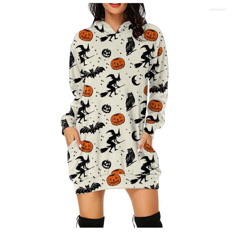 Women' Jackets Women' Dresses For Womens Fashion Halloween Hoodie Long Sweatshirts Bag Hip Pocket Pumpkin Print Mini Dress Casual, Bu
Women' Jackets Women' Dresses For Womens Fashion Halloween Hoodie Long Sweatshirts Bag Hip Pocket Pumpkin Print Mini Dress Casual, Bu