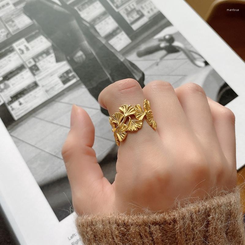 Cluster Rings Silvology 925 Sterling Silver Apricot Leaf 18K Gold Designer For Women 2023 Mori Style Elegant Jewelry Female Gift
Cluster Rings Silvology 925 Sterling Silver Apricot Leaf 18K Gold Designer For Women 2023 Mori Style Elegant Jewelry Female Gift