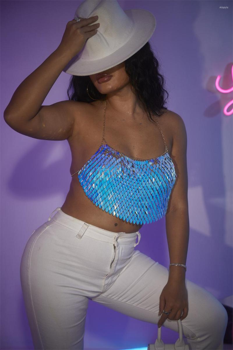 Women's Tanks Backless Sequins Women Camis Top Shiny Metal Chain Halter Sequined Crop Night Party Summer Camisole 2023 Tops, Blue
Women's Tanks Backless Sequins Women Camis Top Shiny Metal Chain Halter Sequined Crop Night Party Summer Camisole 2023 Tops, Blue
