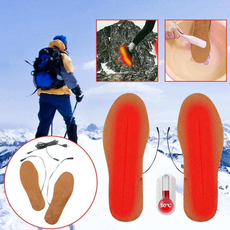 Sports Socks Electric Heated Insoles Usb Rechargeable Adjustable Foot Warmers Winter Shoes Skiing Fishing Camping Can Be Cut To Sizewashable, Beige
Sports Socks Electric Heated Insoles Usb Rechargeable Adjustable Foot Warmers Winter Shoes Skiing Fishing Camping Can Be Cut To Sizewashable, Beige