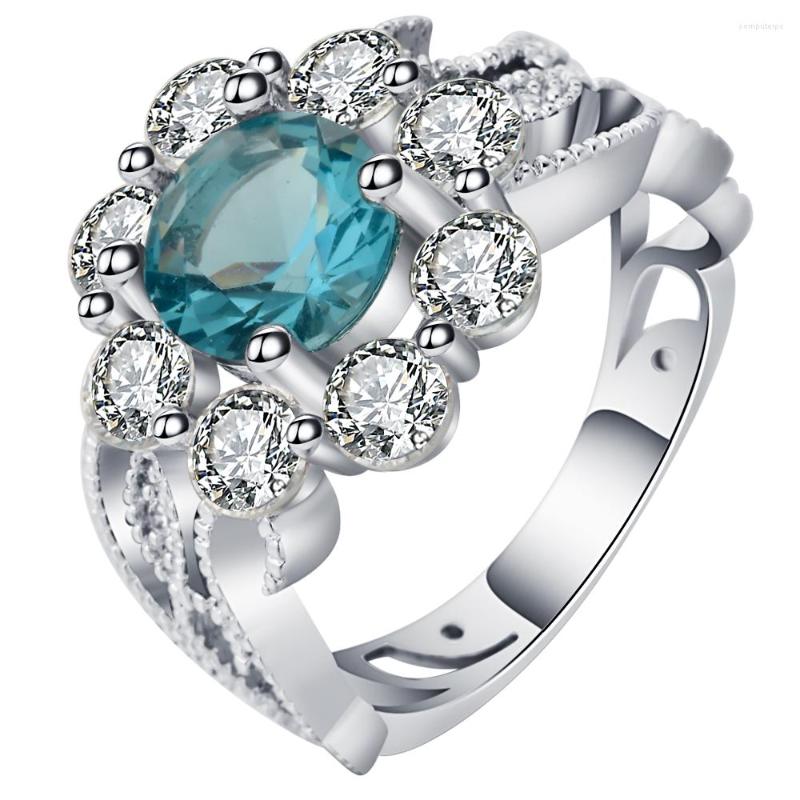 Wedding Rings UFOORO Elegant Trendy Jewelry Ring For Women Created Desgin Twig Winding Round Flower CZ Stone Female Bague
Wedding Rings UFOORO Elegant Trendy Jewelry Ring For Women Created Desgin Twig Winding Round Flower CZ Stone Female Bague