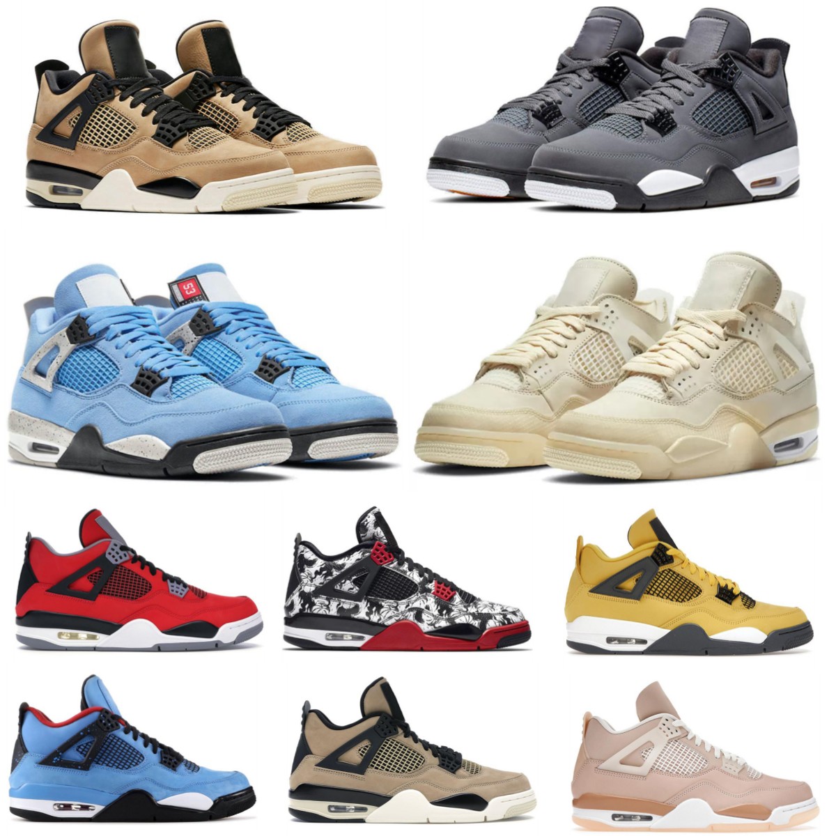 men women basketball shoes 4 4s Military Black Cat Red Thunder Sail University Blue White Oreo Fire Pure Money Midnight Navy mens sneakers
men women basketball shoes 4 4s Military Black Cat Red Thunder Sail University Blue White Oreo Fire Pure Money Midnight Navy mens sneakers