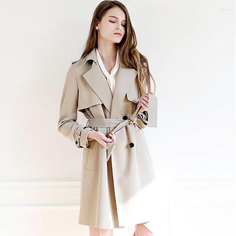 Women's Trench Coats Autumn Winter Women Long Coat Fashion Pink Black Cotton Blends Turn-down Collar Casual Office Elegant Belt S-4xl
Women's Trench Coats Autumn Winter Women Long Coat Fashion Pink Black Cotton Blends Turn-down Collar Casual Office Elegant Belt S-4xl