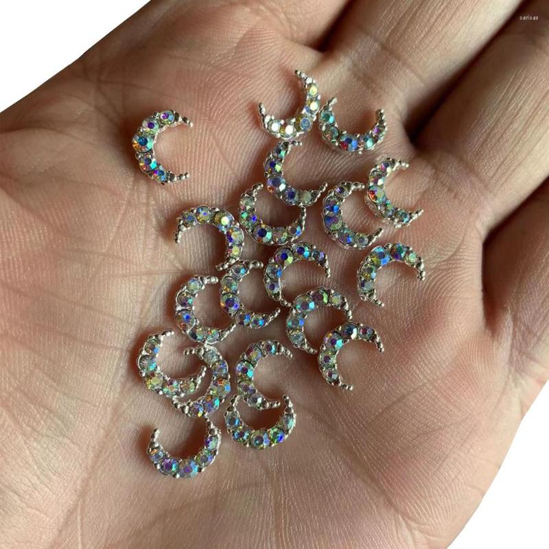 Nail Art Decorations 10Pcs Crescent Moon Alloy Charms Pearl Diamond Accessories Rhinestone Sparklely Metal Half Heart Parts Manicure
Nail Art Decorations 10Pcs Crescent Moon Alloy Charms Pearl Diamond Accessories Rhinestone Sparklely Metal Half Heart Parts Manicure
