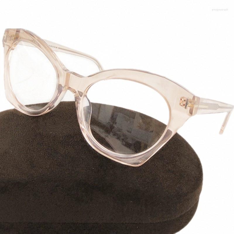 Sunglasses Frames Quality Designed Star Women Butterfly Cateye Glasses Frame52-19-145Imported Pure-Plank For Prescription Eyeglasses Goggles
Sunglasses Frames Quality Designed Star Women Butterfly Cateye Glasses Frame52-19-145Imported Pure-Plank For Prescription Eyeglasses Goggles