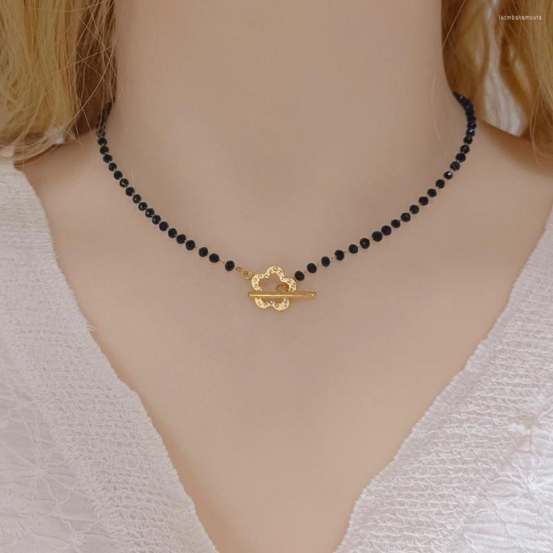 Pendant Necklaces Stainless Steel Necklace For Women Beads Neck Chain Kpop Pearl Glass Bead Choker Zircon Double Layer Jewelry
Pendant Necklaces Stainless Steel Necklace For Women Beads Neck Chain Kpop Pearl Glass Bead Choker Zircon Double Layer Jewelry