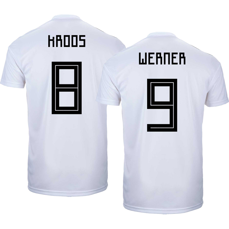 Retro Germany 2018 Soccer Jerseys Kroos Reus Muller Vintage Shirt Classic Kit, 2018 home
Retro Germany 2018 Soccer Jerseys Kroos Reus Muller Vintage Shirt Classic Kit, 2018 home
