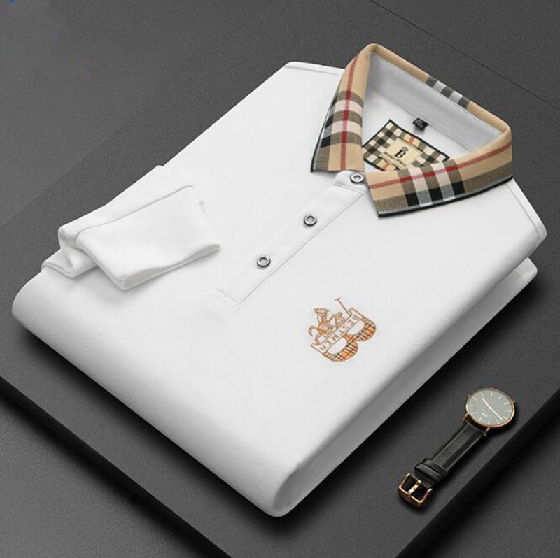 Men's Wholesale 2023 autumn and winter Polos Cotton Polo Shirt Long Sleeve Tee Embroidered Fall Business Casual Lapel Fashion Top Soft -4XL 6698# N0JH, Purple
Men's Wholesale 2023 autumn and winter Polos Cotton Polo Shirt Long Sleeve Tee Embroidered Fall Business Casual Lapel Fashion Top Soft -4XL 6698# N0JH, Purple