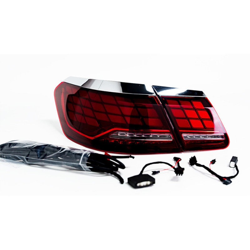 Car Tuning Taillights For E Class W211 W212 E260 20 09-20 15 Tail Lights OLED Style Dynamic Signal Light