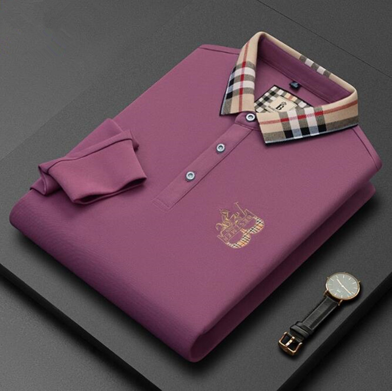 Men's autumn and winter Wholesale 2023 Polos Cotton Polo Shirt Long Sleeve Tee Embroidered Fall Business Casual Lapel Fashion Top Soft -4XL 6698# Y2WF, Blue
Men's autumn and winter Wholesale 2023 Polos Cotton Polo Shirt Long Sleeve Tee Embroidered Fall Business Casual Lapel Fashion Top Soft -4XL 6698# Y2WF, Blue