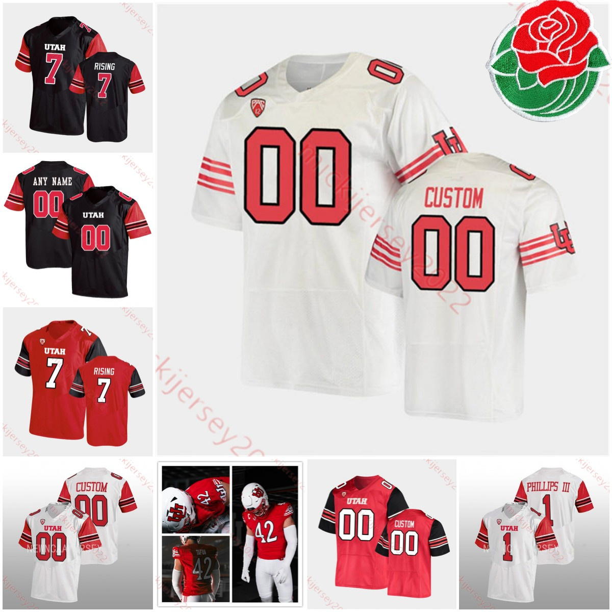 Utah Utes Football jerseys 24 Bleu Stewart 28 Sione Vaki 29 Elisha Lloyd 30 Nick Howe Jocelyn Malaska Stone Azarcon Brock Nowatzke Stitched 2023 Rose Bowl Utah Jersey, Black
Utah Utes Football jerseys 24 Bleu Stewart 28 Sione Vaki 29 Elisha Lloyd 30 Nick Howe Jocelyn Malaska Stone Azarcon Brock Nowatzke Stitched 2023 Rose Bowl Utah Jersey, Black