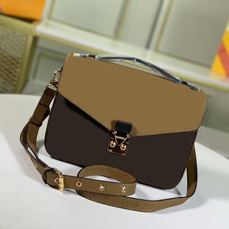 Designer Shoulder Bags Messenger Bag Handbags date code inside Woman Bag Real Leather, Brown
Designer Shoulder Bags Messenger Bag Handbags date code inside Woman Bag Real Leather, Brown
