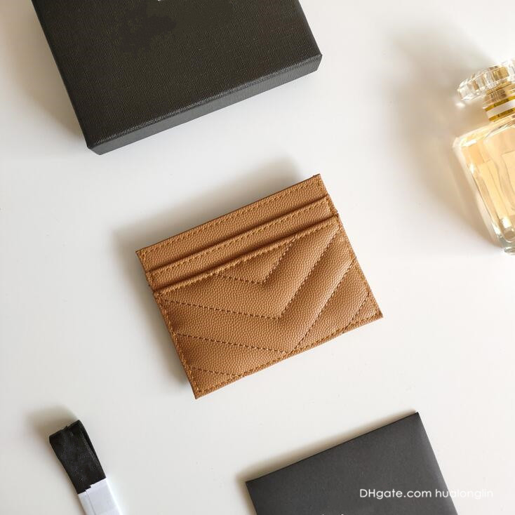 Wholesale Discount Luxury Designer women wallet woman card holder slot purse genuine leather original box ladies with metal logo, Black-silver logo;soft leather
Wholesale Discount Luxury Designer women wallet woman card holder slot purse genuine leather original box ladies with metal logo, Black-silver logo;soft leather