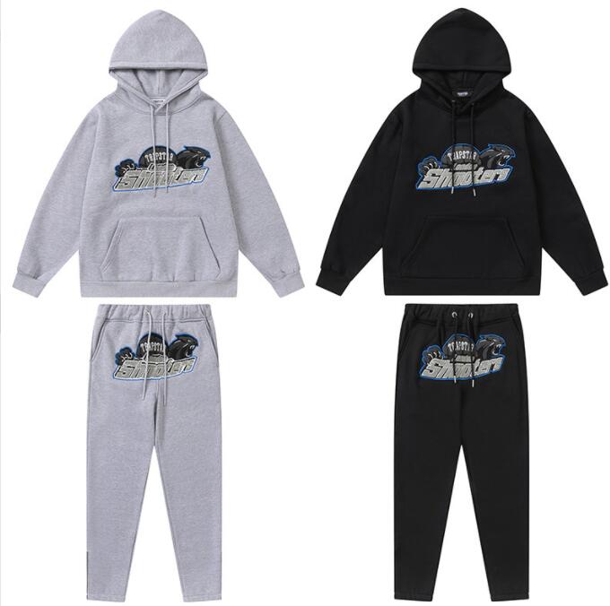 hoodie Trapstar full tracksuit rainbow towel embroidery decoding hooded sportswear men and women sportswear suit zipper trousers Size
hoodie Trapstar full tracksuit rainbow towel embroidery decoding hooded sportswear men and women sportswear suit zipper trousers Size