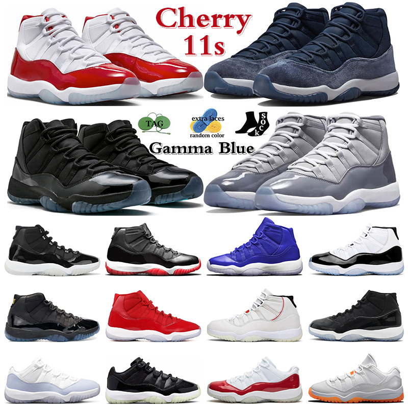 11 Jumpman Basketball Shoes Cherry 11s Men Women Midnight Navy Cool Grey Gamma Blue Cap and Gown 72-10 Concord UNC trainers sports sneakers, 23
11 Jumpman Basketball Shoes Cherry 11s Men Women Midnight Navy Cool Grey Gamma Blue Cap and Gown 72-10 Concord UNC trainers sports sneakers, 23