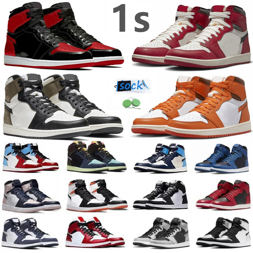 Jumpman 1 1s Mens Basketball Shoes True Blue Gorge Green Lost Found StarFish Bred Patent Dark Mocha Shadow Obsidian Royal Toe Men Women Trainers Sports Sneakers, Color#29
Jumpman 1 1s Mens Basketball Shoes True Blue Gorge Green Lost Found StarFish Bred Patent Dark Mocha Shadow Obsidian Royal Toe Men Women Trainers Sports Sneakers, Color#29