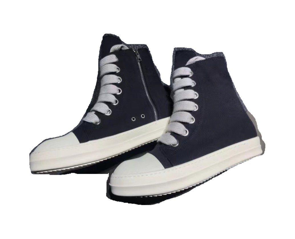 Men High Low Top Shoes Woman Leather Rick Owen Sneakers Flat-Bottom Travel White shoe Stitching Brown Lace Up Couple Leathers Lining Rubber Sole with Box Size 35-47
Men High Low Top Shoes Woman Leather Rick Owen Sneakers Flat-Bottom Travel White shoe Stitching Brown Lace Up Couple Leathers Lining Rubber Sole with Box Size 35-47
