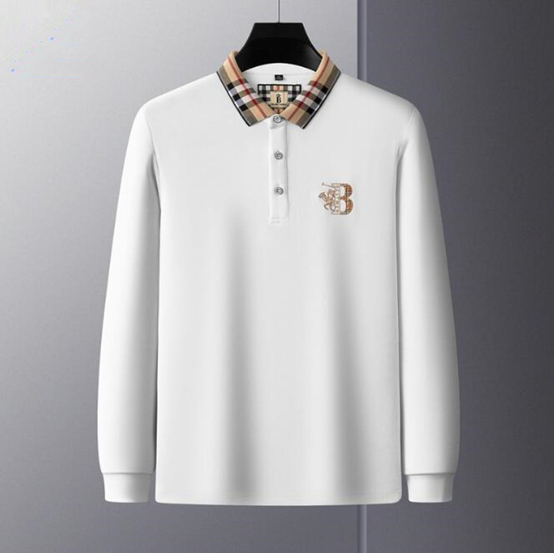 Wholesale 2023 autumn and winter Men's Polos 100% Cotton Polo Shirt Long Sleeve Tee Embroidered Fall Business Casual Lapel Fashion Top Soft M-4XL 6698#, Black
Wholesale 2023 autumn and winter Men's Polos 100% Cotton Polo Shirt Long Sleeve Tee Embroidered Fall Business Casual Lapel Fashion Top Soft M-4XL 6698#, Black