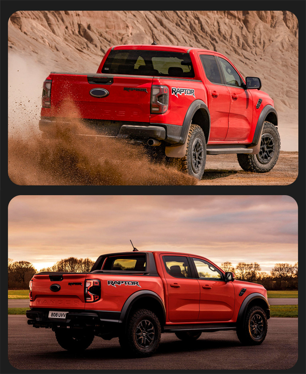 Taillight For Ranger Raptor 2022 2023 Tail Lights With Sequential Turn Signal Animation Brake Parking Lighthouse Facelift