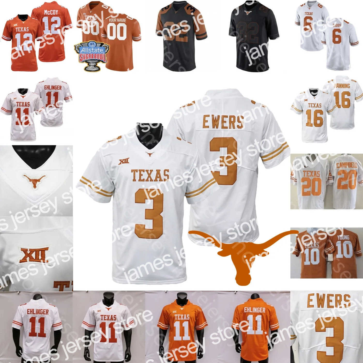 Football Jerseys Texas Longhorns Football Jersey NCAA College Quinn Ewers Vince Young Bijan Robinson Arch Manning Sanders Sorrell Jamison Overshown Brooks Jo, Black
Football Jerseys Texas Longhorns Football Jersey NCAA College Quinn Ewers Vince Young Bijan Robinson Arch Manning Sanders Sorrell Jamison Overshown Brooks Jo, Black