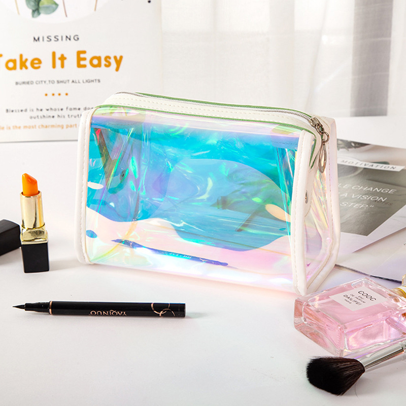 10pcs Cosmetic Cases Women TPU Transparent Laser Solid Waterproof Protable Toilet Bag, Black
10pcs Cosmetic Cases Women TPU Transparent Laser Solid Waterproof Protable Toilet Bag, Black