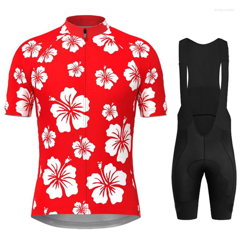 Racing Sets Men's Red Flowers Cycling Jersey Summer Breathable Team Sport Bicycle Clothing Short Bike, 18
Racing Sets Men's Red Flowers Cycling Jersey Summer Breathable Team Sport Bicycle Clothing Short Bike, 18