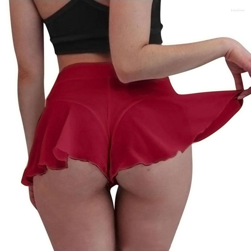 Women' Sleepwear See Through Women Panties Sexy Tennis Skirt Lingerie Ruffles Dancewear Seamless Underwear Mini Dress G-string Briefs, White
Women' Sleepwear See Through Women Panties Sexy Tennis Skirt Lingerie Ruffles Dancewear Seamless Underwear Mini Dress G-string Briefs, White