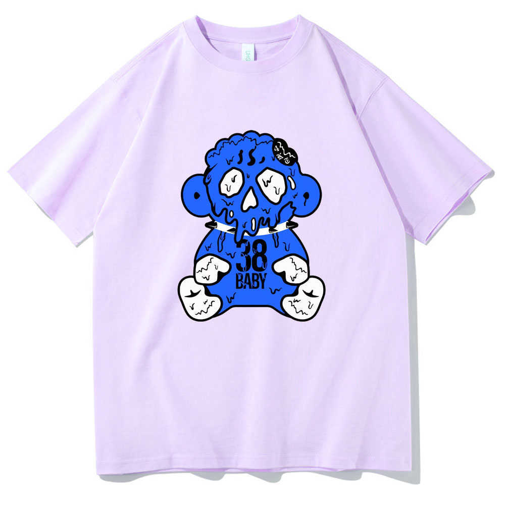 Men's T-Shirts Rapper Youngboy Never Broke Again Ice Monkey Gear 38 Baby Merch T Shirt Men Women Oversized T-Shirt Men's Hip Hop Tshirt T230