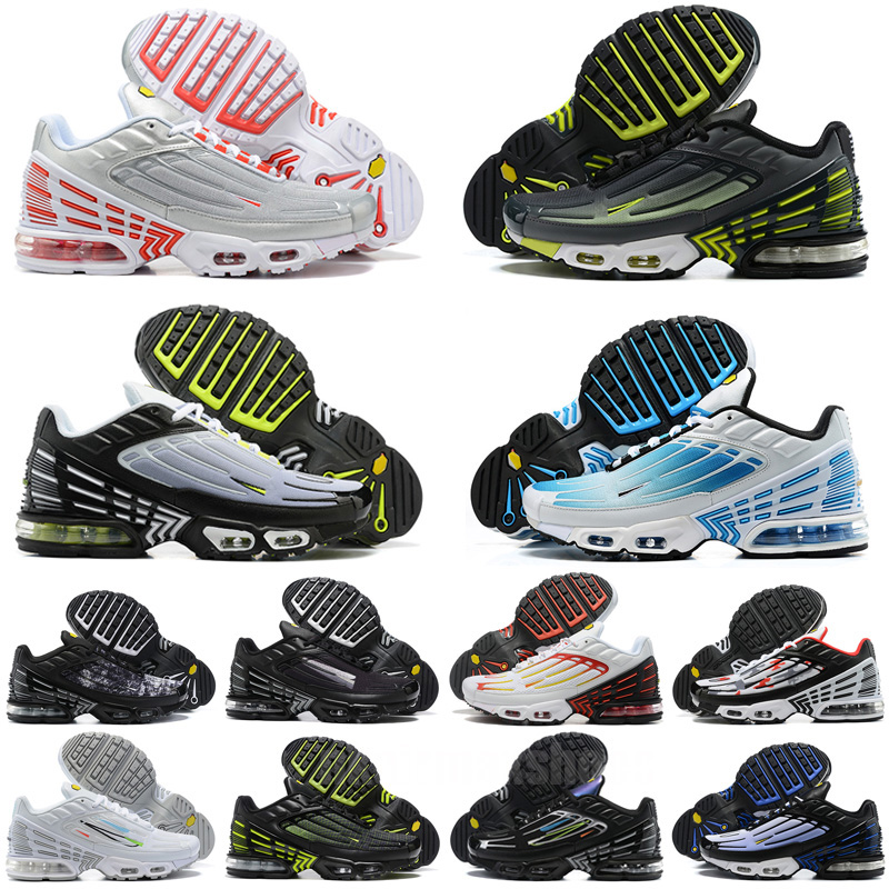 WITH BOX designer 2023 Mens Tn 3 Plus Tuned III Shoes TN3 Trainers Noir Triple Black Wolf Grey Blanche White Blue Nebula Sneakers Size 40-46, Color 11
WITH BOX designer 2023 Mens Tn 3 Plus Tuned III Shoes TN3 Trainers Noir Triple Black Wolf Grey Blanche White Blue Nebula Sneakers Size 40-46, Color 11