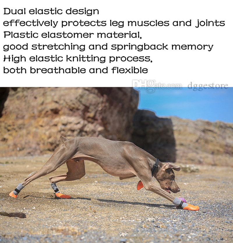 Shoes for Small Medium Large Dog Apparel Winter Warm Puppy Soc fit Walking Running Waterproodjustable Anti-Slip Rain Snow Outdoor Dogs Boots Paw Prote