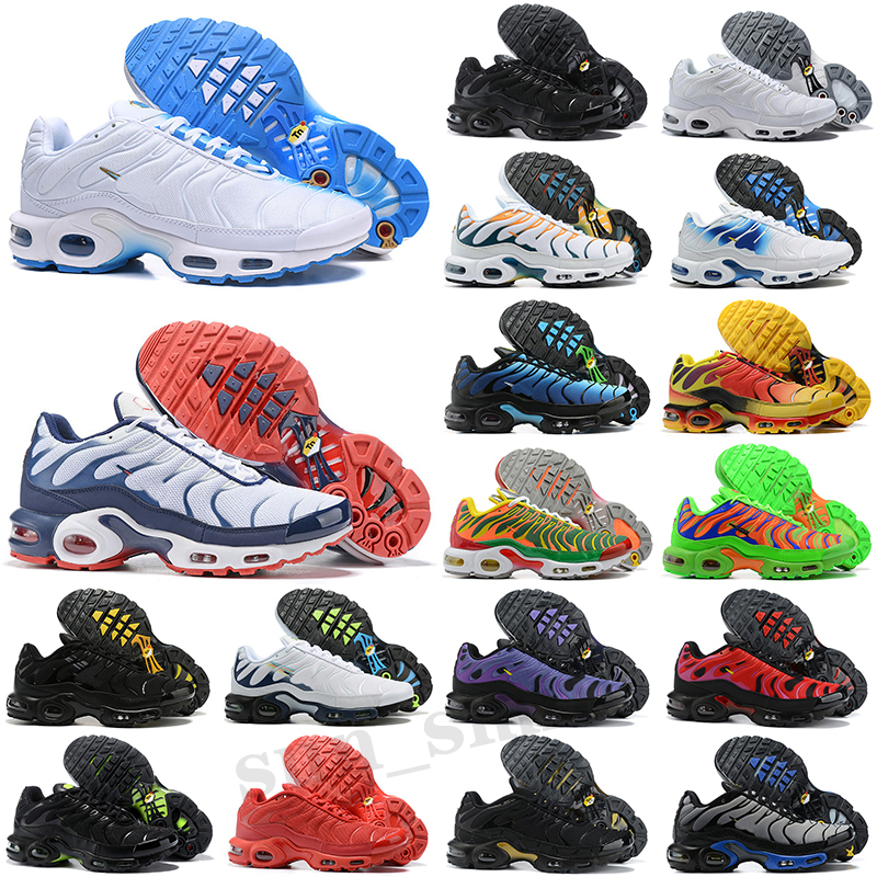 Tn Plus Shoes Mens Womens Trainers Chaussures Triple White Black Hyper Blue Green Running Sneakers Sports size 36-45, Color 16
Tn Plus Shoes Mens Womens Trainers Chaussures Triple White Black Hyper Blue Green Running Sneakers Sports size 36-45, Color 16