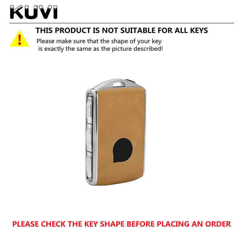 Alloy Leather Car Key Case Cover Shell Fob For Volvo XC40 XC60 S90 XC90 V90 T5 T6 T8 Auto Accessories