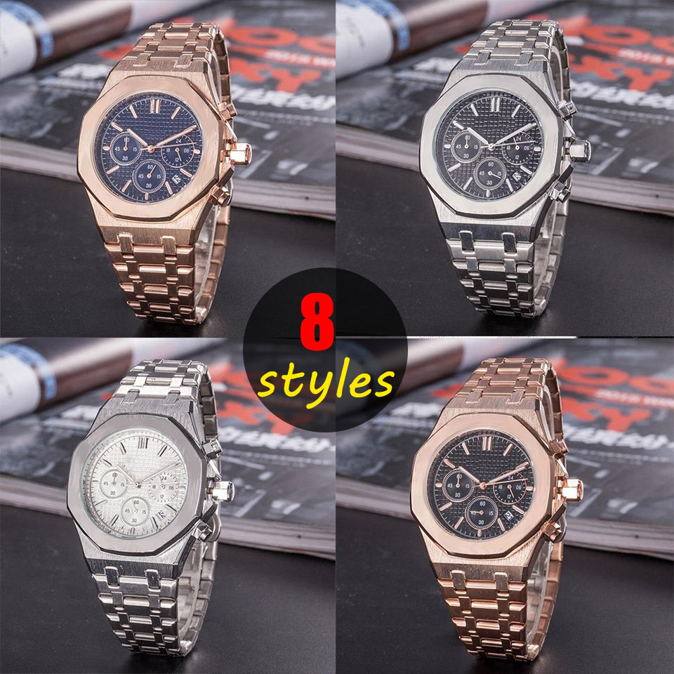Luxury designer mens watch all-purpose 42mm quartz movement men's clock watch all stainless steel strap sapphire glass hip-hop cool Wristwatches
Luxury designer mens watch all-purpose 42mm quartz movement men's clock watch all stainless steel strap sapphire glass hip-hop cool Wristwatches