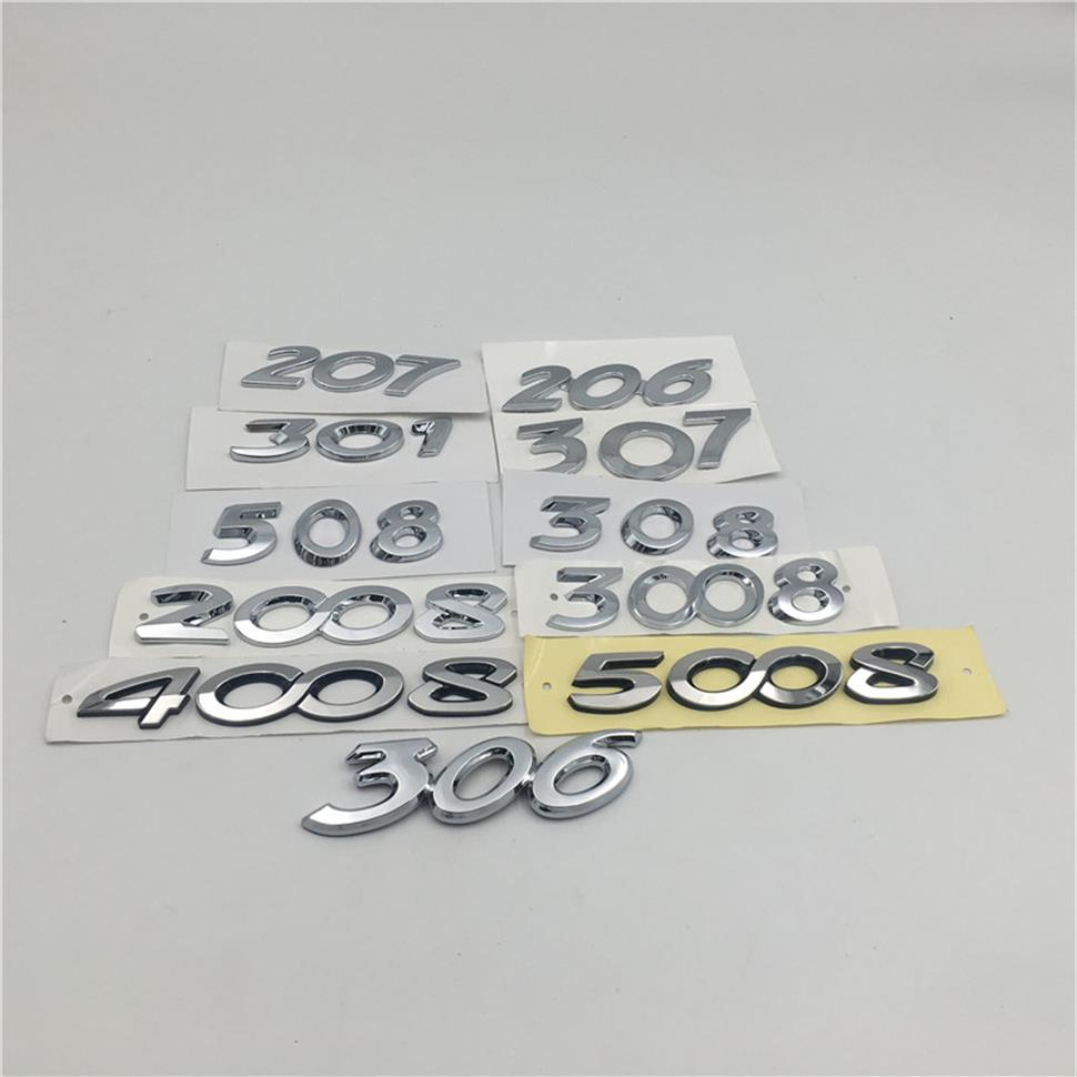 For Peugeot 206 207 301 306 307 308 508 2008 3008 4008 5008 Emblem Tail Rear Logo Car Accessories241R, Style
For Peugeot 206 207 301 306 307 308 508 2008 3008 4008 5008 Emblem Tail Rear Logo Car Accessories241R, Style