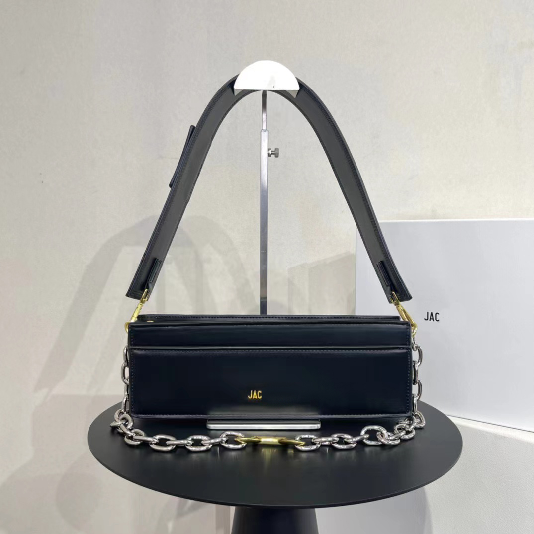 latest style Le Ciuciu tote crossbody Bag jacquem baguette Luxury Designer Women's mens Metal logo chain Genuine Leather purses handbag Shoulder fashion clutch Bags, Black
latest style Le Ciuciu tote crossbody Bag jacquem baguette Luxury Designer Women's mens Metal logo chain Genuine Leather purses handbag Shoulder fashion clutch Bags, Black