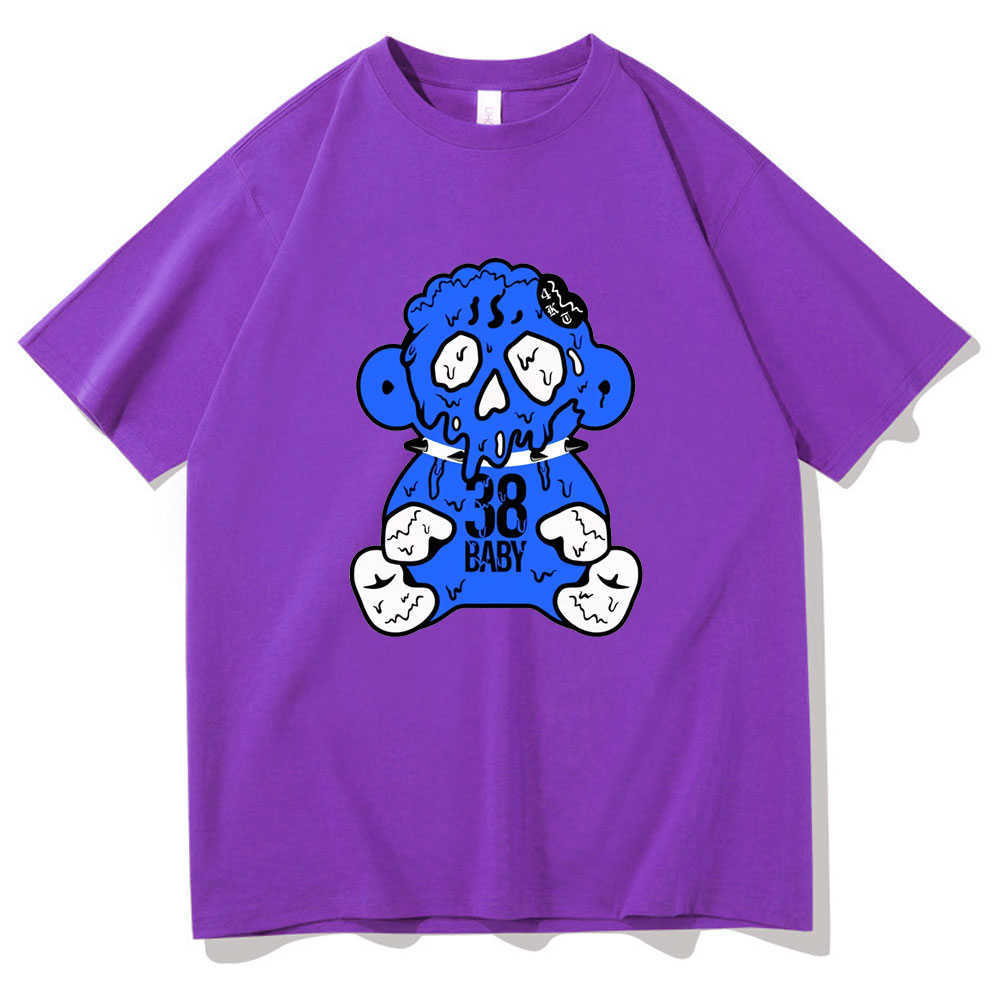 Men's T-Shirts Rapper Youngboy Never Broke Again Ice Monkey Gear 38 Baby Merch T Shirt Men Women Oversized T-Shirt Men's Hip Hop Tshirt T230