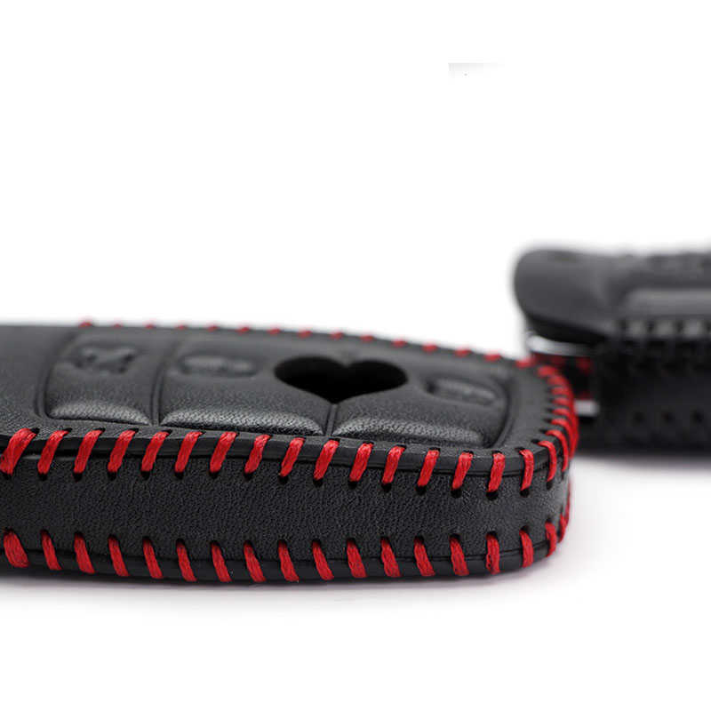 Genuine Leather Car Key Cover Keychain Case for Mercedes Benz CLS CLA GL R SLK AMG A B C S Class Remote Holder Accessories