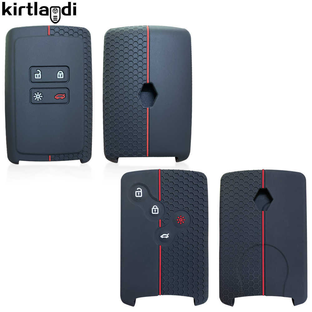 Silicone Key Cover Case zoe for Renault Captur Megane Talisman Espace Clio Zoe Koleos Scenic 4 Arkana Dacia Sandero Card Remote