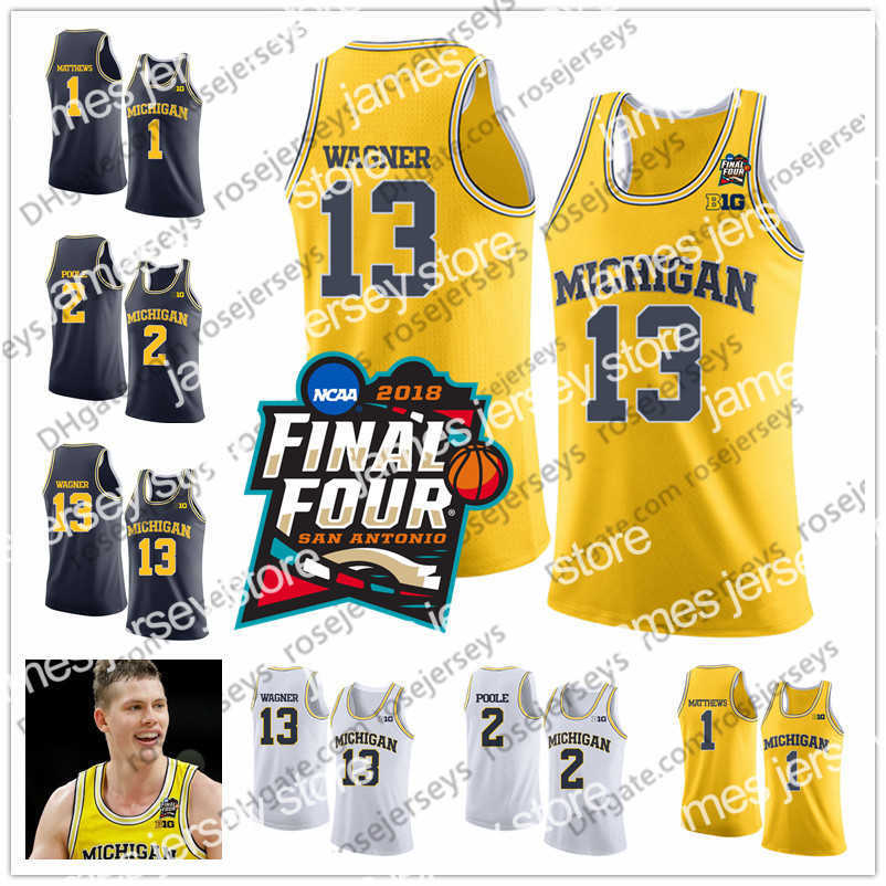 College Basketball Wears Michigan Wolverines #13 Ignas Brazdeikis Wagner 1 Charles Matthews 2 Poole Moritz Zavier Simpson Livers Teske Final Four Basketball Jerse, Navy blue
College Basketball Wears Michigan Wolverines #13 Ignas Brazdeikis Wagner 1 Charles Matthews 2 Poole Moritz Zavier Simpson Livers Teske Final Four Basketball Jerse, Navy blue