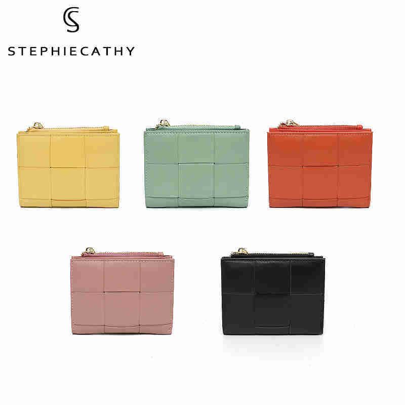 Wallet SC Fashion Woven Genuine Leather Women Short Functional Bifold Coin Purse Money Bags Female Chic Small Multi Card Holders 221030, Blue
Wallet SC Fashion Woven Genuine Leather Women Short Functional Bifold Coin Purse Money Bags Female Chic Small Multi Card Holders 221030, Blue