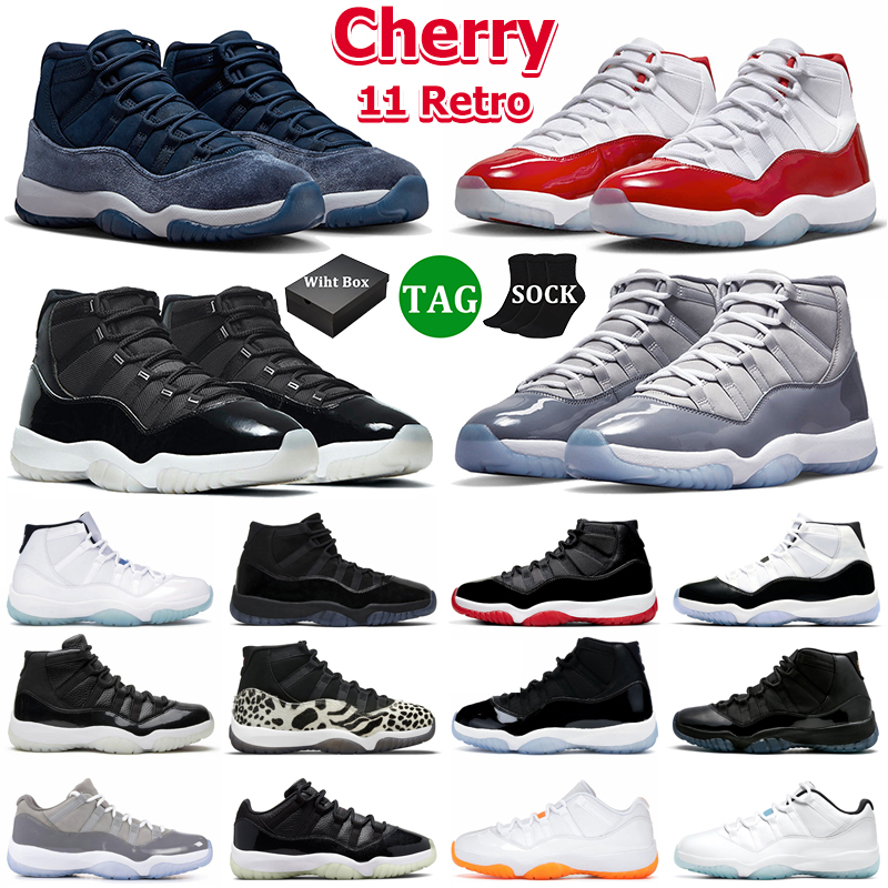 With Box 11 Retro Cherry Basketball Shoes Men Women 11s Midnight Navy Cool Grey Bred Concord Jubilee 25th Anniversary Low 72-10 Mens Trainers Sports Sneakers, 111
With Box 11 Retro Cherry Basketball Shoes Men Women 11s Midnight Navy Cool Grey Bred Concord Jubilee 25th Anniversary Low 72-10 Mens Trainers Sports Sneakers, 111