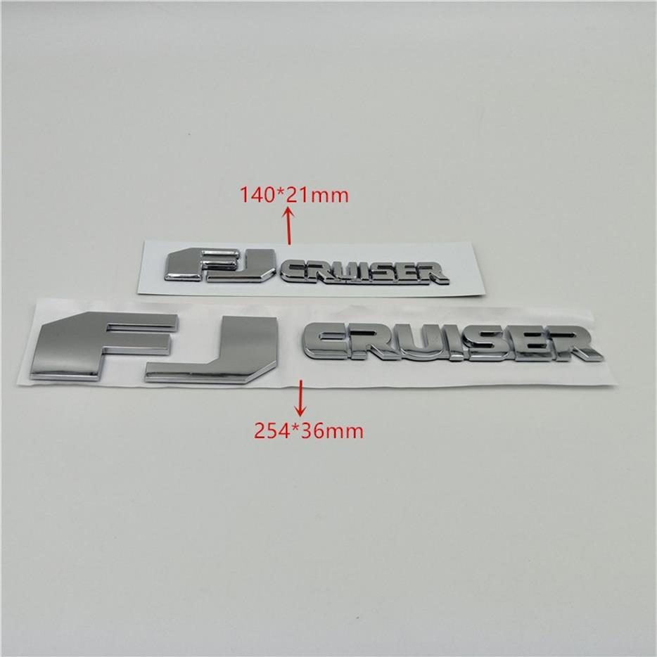 2 Size For Toyota FJ Cruiser Rear Trunk Lid Emblem Side Door Fender Logo Decal1656, Style
2 Size For Toyota FJ Cruiser Rear Trunk Lid Emblem Side Door Fender Logo Decal1656, Style