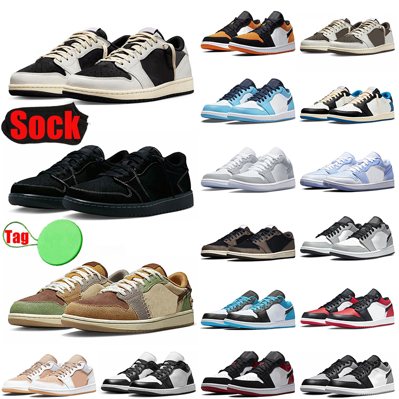 1 Low travis scotts Basketball Shoes Men Women Jorden1s Panda Reverse Mocha Sail Black Phantom Bred Shadow Toe Off Triple White Tan Trainers Sports Sneakers Size 46, A8
1 Low travis scotts Basketball Shoes Men Women Jorden1s Panda Reverse Mocha Sail Black Phantom Bred Shadow Toe Off Triple White Tan Trainers Sports Sneakers Size 46, A8