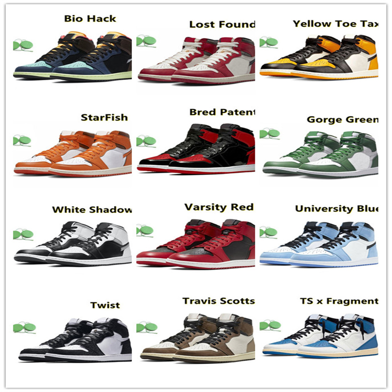 1 1s Mens Basketball Shoes Sneaker Lost Found Gorge Green StarFish Bred Patent Dark Mocha Grey Fog Denim Silver Newstalgia Shadow, 13
1 1s Mens Basketball Shoes Sneaker Lost Found Gorge Green StarFish Bred Patent Dark Mocha Grey Fog Denim Silver Newstalgia Shadow, 13