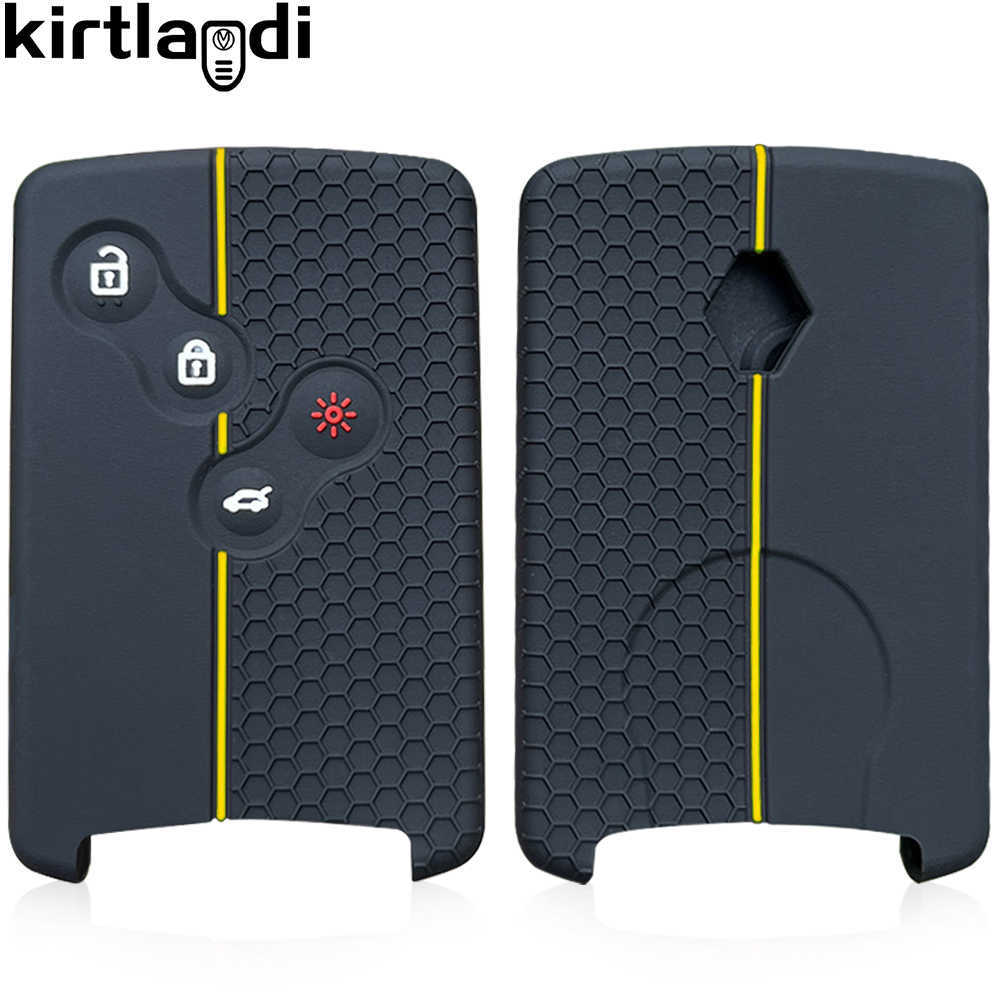 Silicone Car Key Cover Case For Renault Megane 2 3 Clio Scenic Duster Kaptur Captur Logan Laguna Zoe Koleos Danilo Nema Fluence