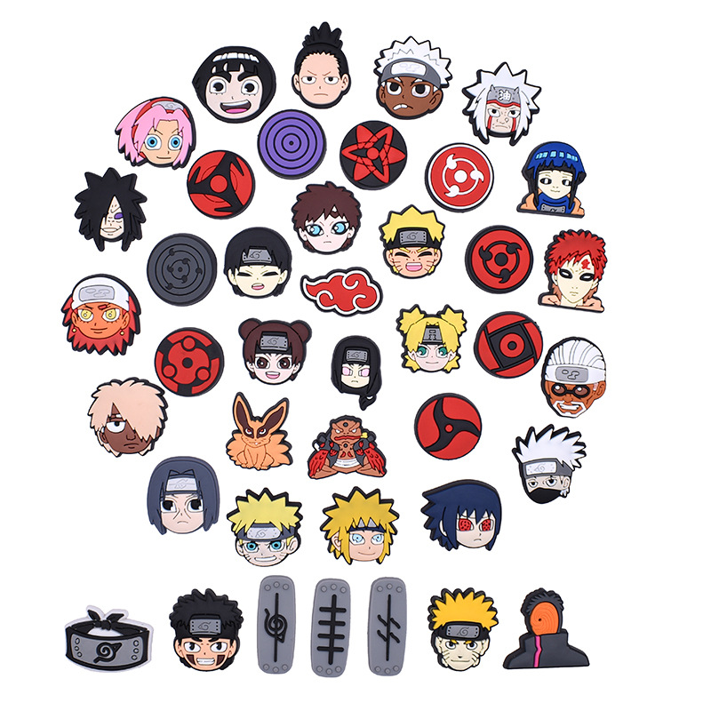 Anime charms wholesale childhood memories naruto boy favorites cartoon croc charms shoe accessories pvc decoration buckle soft rubber clog charms fast ship, Equally mixed colors
Anime charms wholesale childhood memories naruto boy favorites cartoon croc charms shoe accessories pvc decoration buckle soft rubber clog charms fast ship, Equally mixed colors